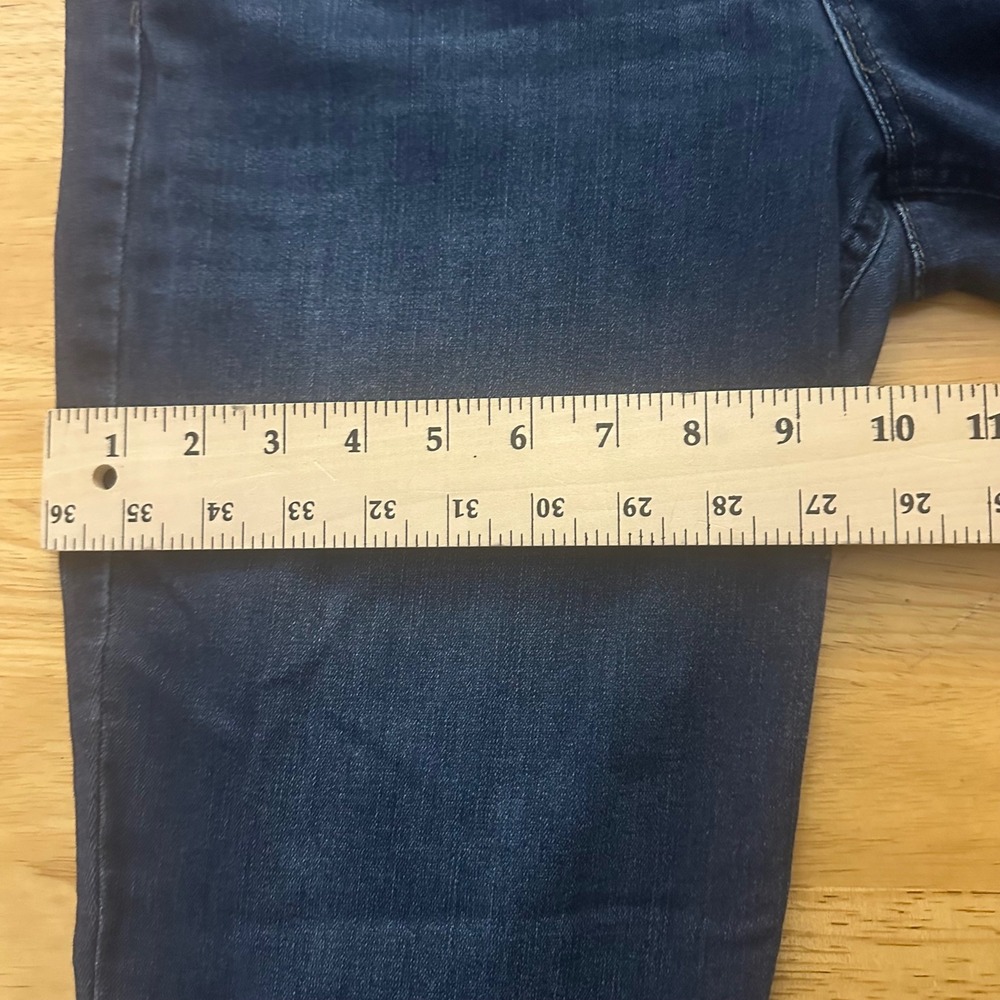Democracy Absolution Bootcut Jeans Womens 12 Dark Wash‎ Stretch Indigo Denim - Picture 7 of 10